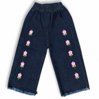 Girls Flared Denim Jeans