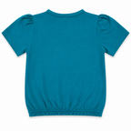 Girls Teal Graphic T-Shirt