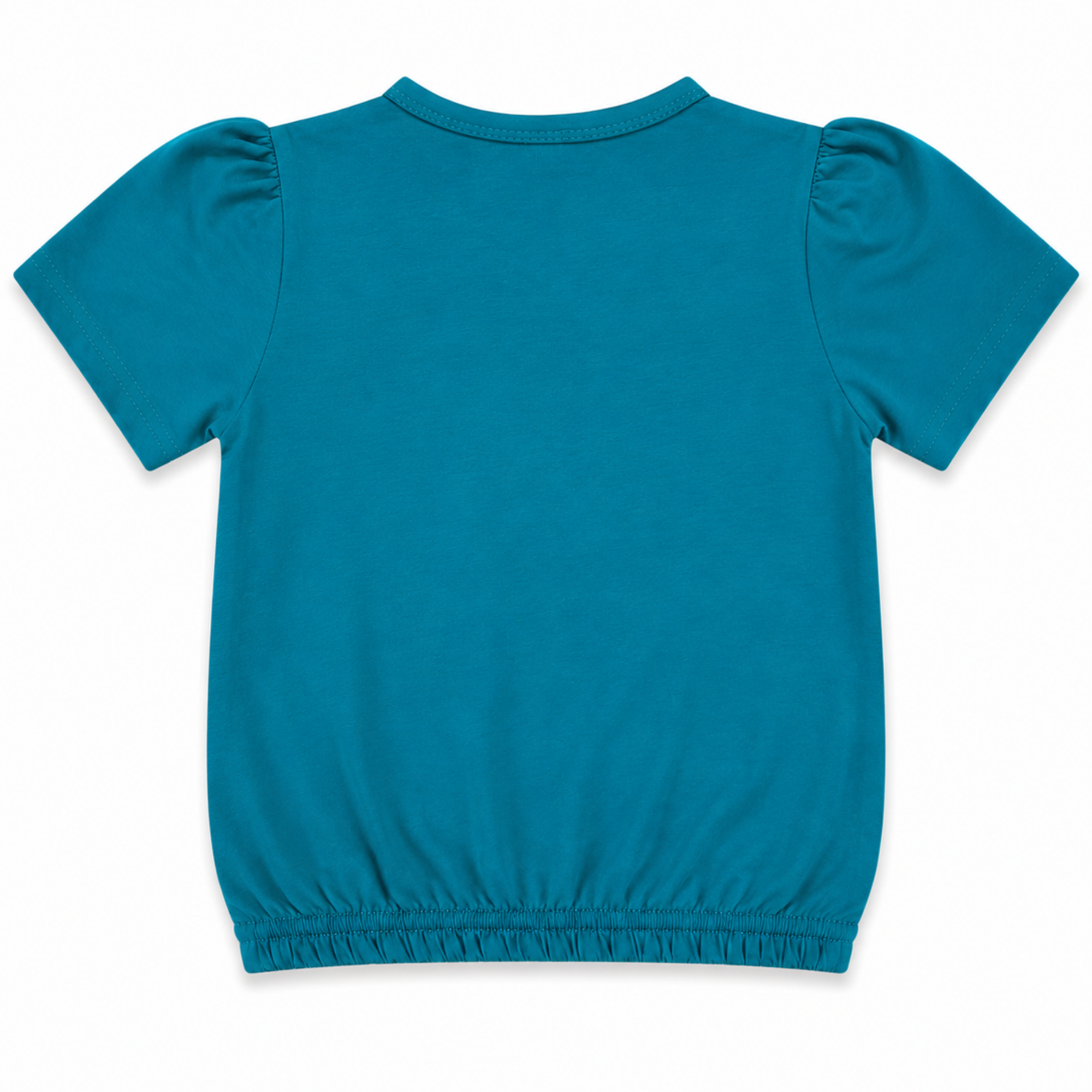 Girls Teal Graphic T-Shirt