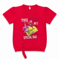 Girls Teal Graphic T-Shirt
