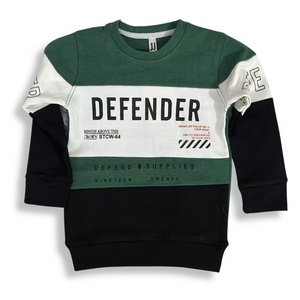 DEFENDER print sweatshirt