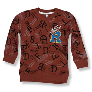 Brown Sweatshirt For Kids