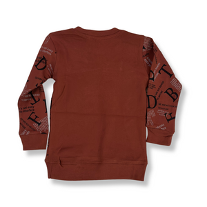 Brown Sweatshirt For Kids