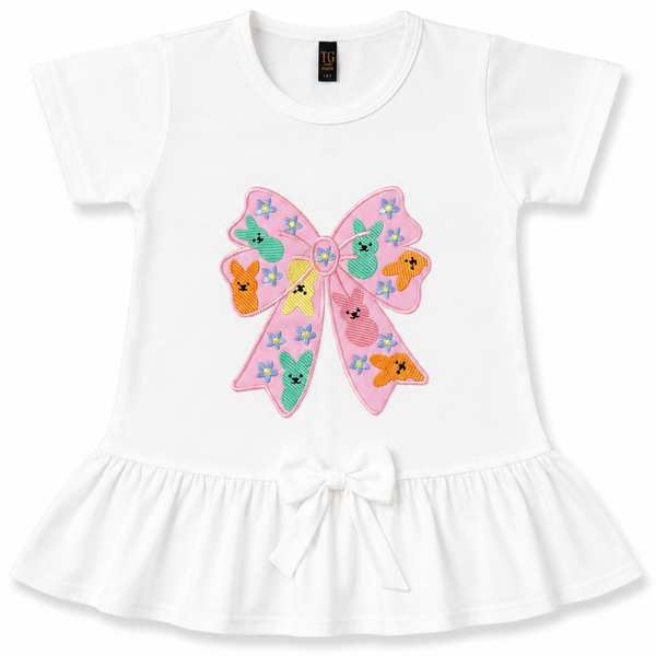 Girls White T-Shirt