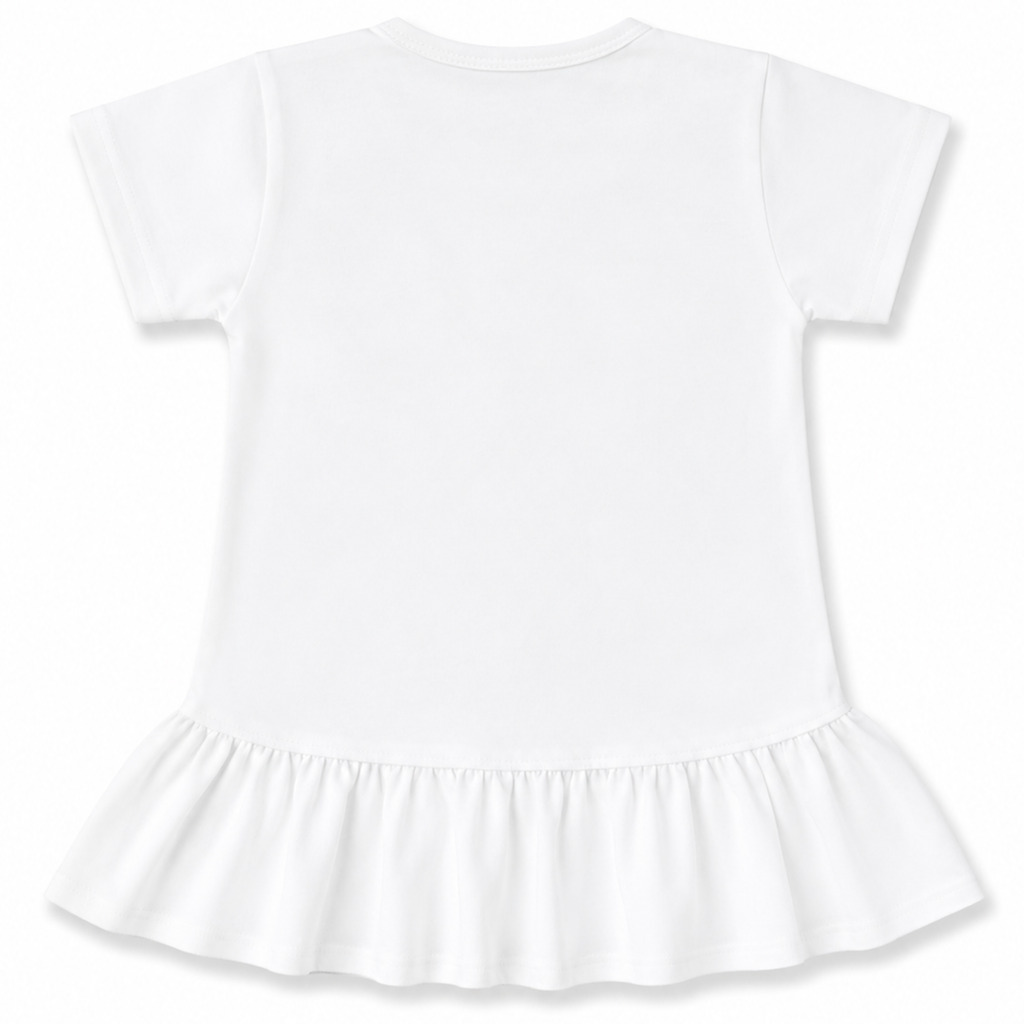 Girls White T-Shirt