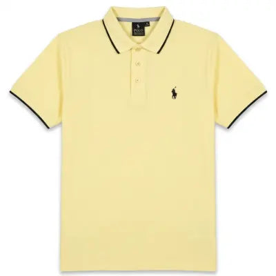 THE VINTAGE CLOTHING NEW TRENDY SUMMER COLLECTION OLD MONEY STRIPES ZIPPER POLOS FOR Boys AND BOYS Men Polo Zipper Turn down collar Stylish and trendy