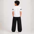 Boys T-Shirt & Black Denim Jeans Set