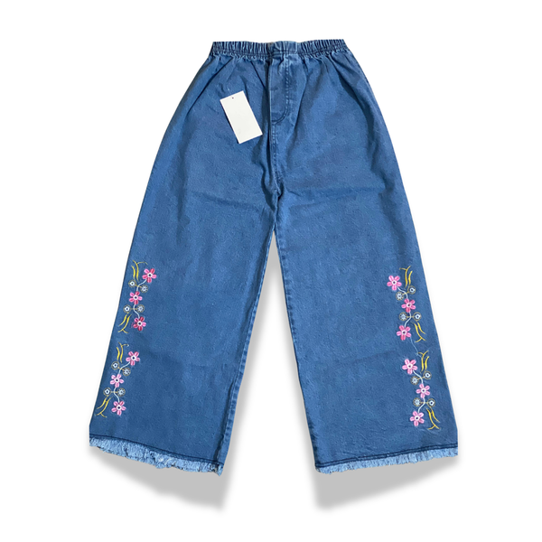 Girls Flared Denim Jeans