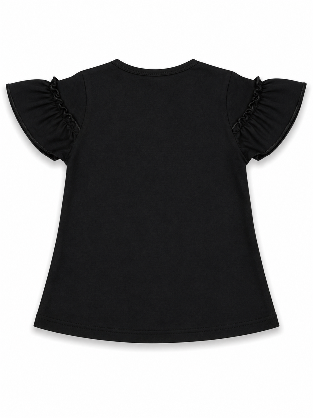 GirlS  BLACK Graphic T-Shirt