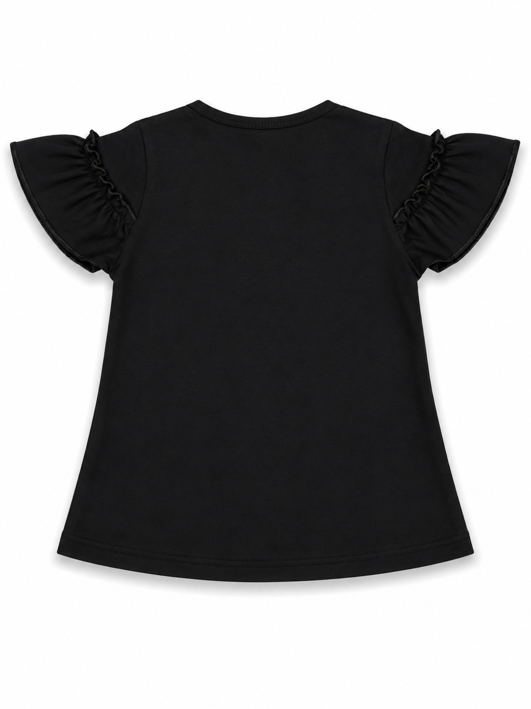 GirlS  BLACK Graphic T-Shirt