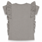 Girls Floral Bear Graphic T-Shirt