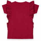 Girls Floral Bear Graphic T-Shirt