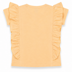Girls Floral Bear Graphic T-Shirt