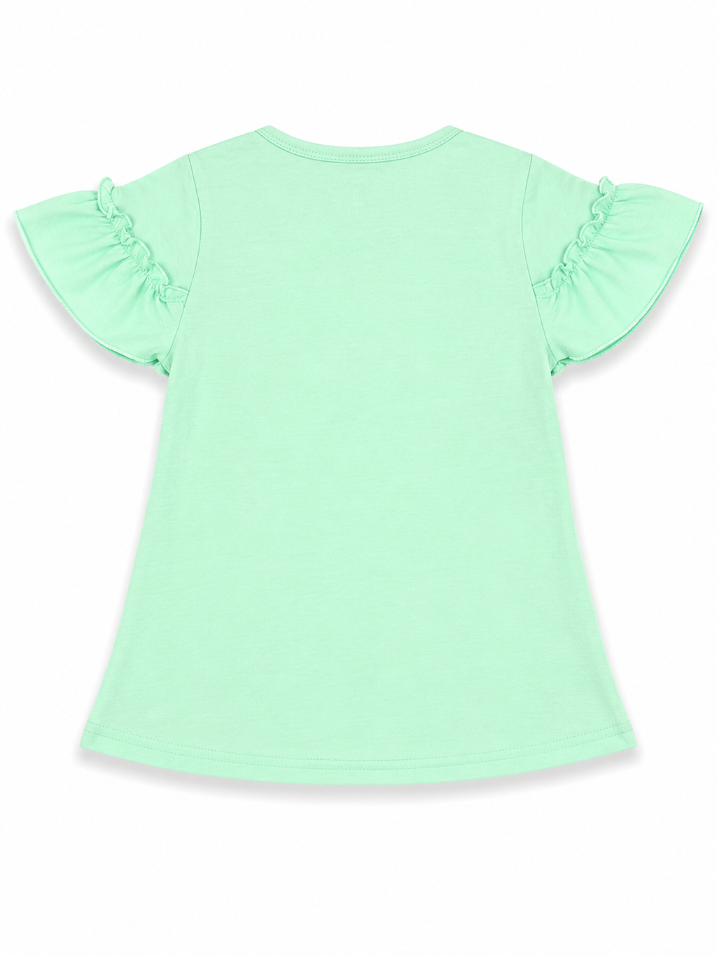 Girls Mint Green Graphic T-Shirt