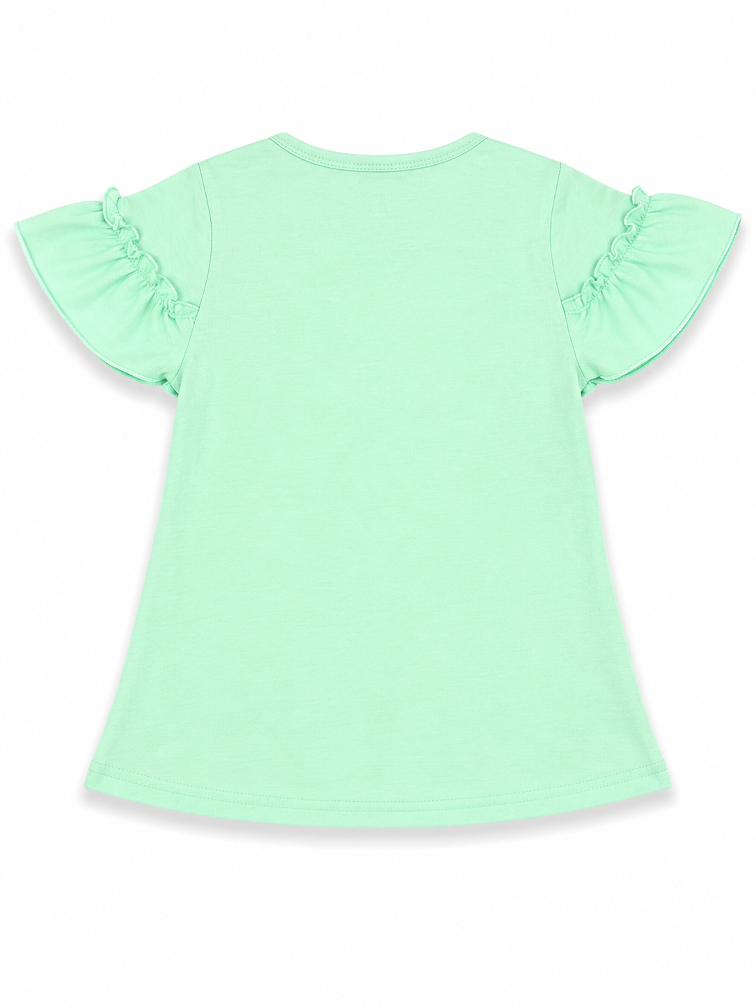 Girls Mint Green Graphic T-Shirt