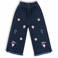 Girls Flared Denim Jeans