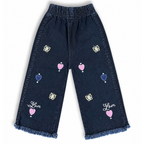Girls Flared Denim Jeans