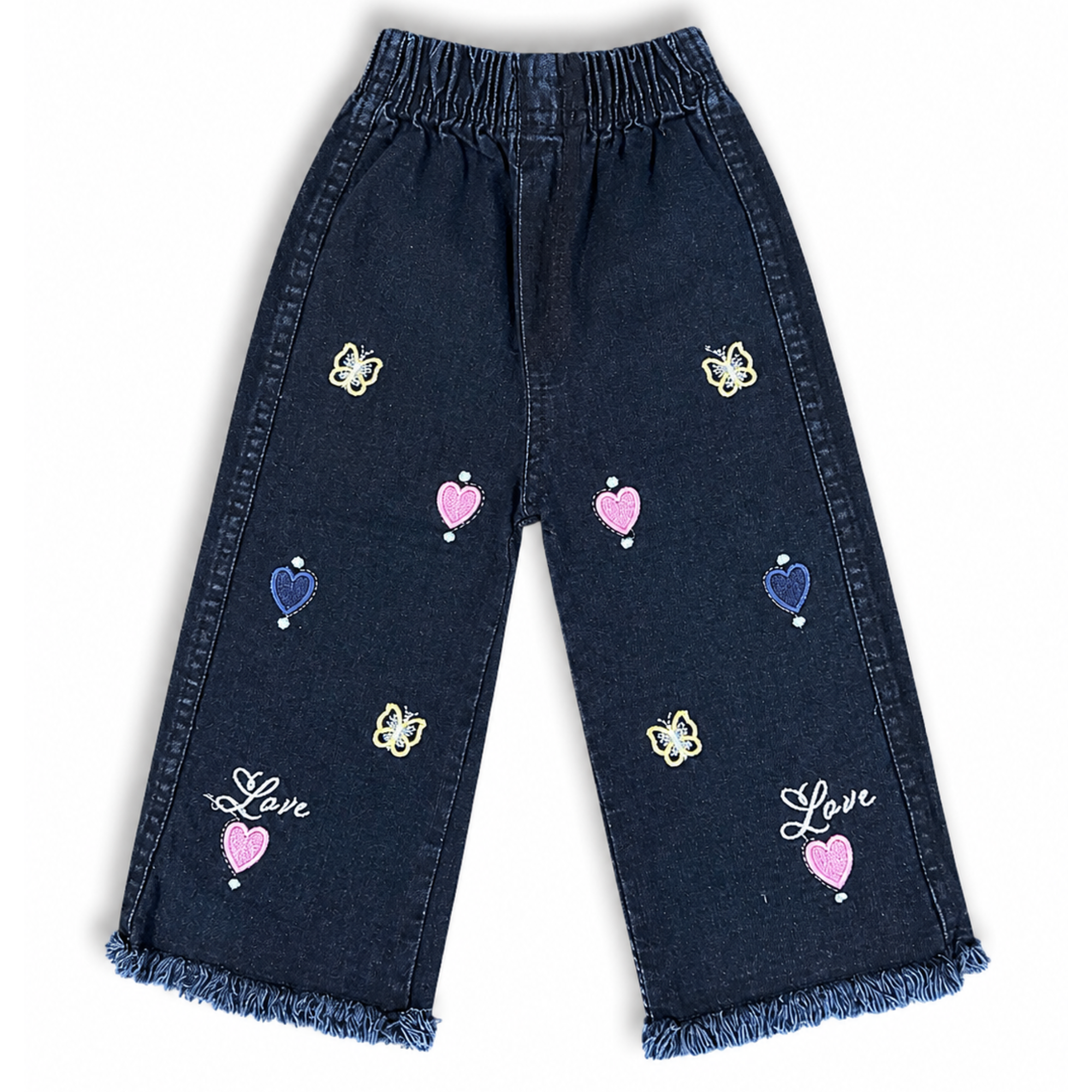 Girls Flared Denim Jeans